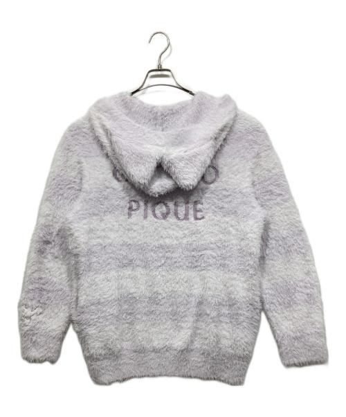 gelato pique（ジェラートピケ）gelato pique (ジェラートピケ) BIG hoodie パープル サイズ:Fの古着・服飾アイテム