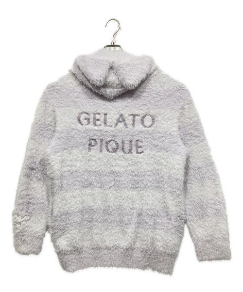 gelato pique（ジェラートピケ）gelato pique (ジェラートピケ) BIG hoodie パープル サイズ:Fの古着・服飾アイテム