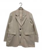 COCODEALココディール）の古着「ベルテッドテーラードジャケット」｜アイボリー