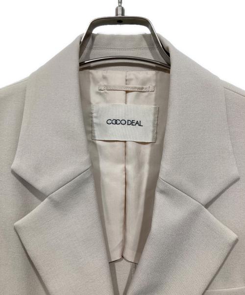 COCODEAL（ココディール）COCODEAL (ココディール) ベルテッドテーラードジャケット アイボリー サイズ:1の古着・服飾アイテム