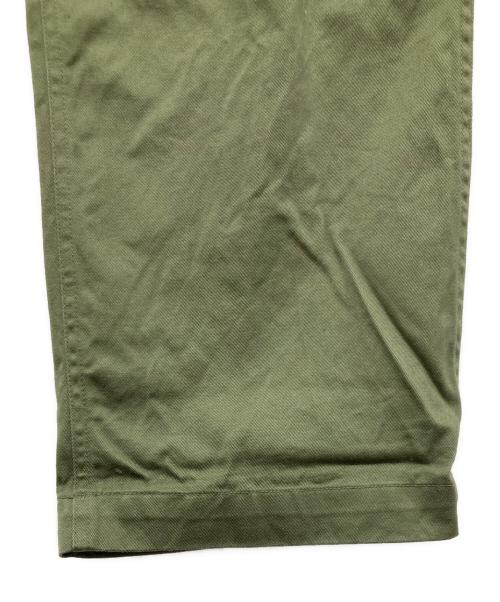 waiper（ワイパー）waiper (ワイパー) M-52 2タック チノトラウザー パンツ グリーン サイズ:25の古着・服飾アイテム
