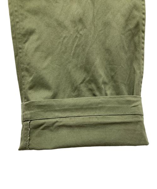 waiper（ワイパー）waiper (ワイパー) M-52 2タック チノトラウザー パンツ グリーン サイズ:25の古着・服飾アイテム