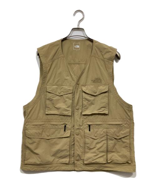 THE NORTH FACE（ザ ノース フェイス）THE NORTH FACE (ザ ノース フェイス) ラッスルキャノピーベスト ベージュ サイズ:Lの古着・服飾アイテム