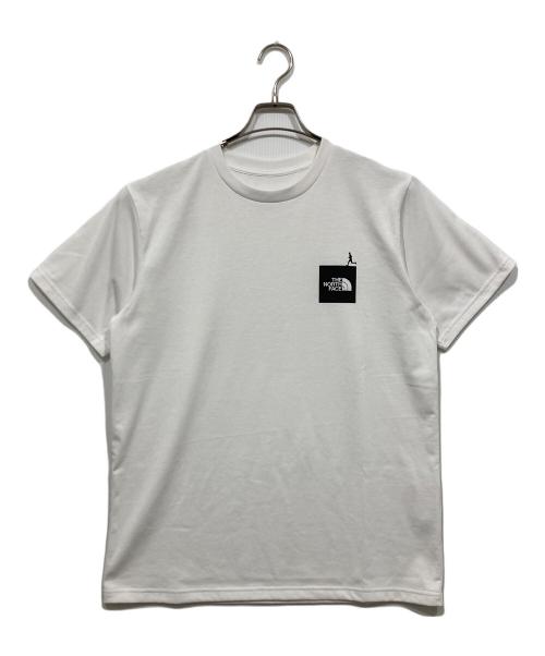 THE NORTH FACE（ザ ノース フェイス）THE NORTH FACE (ザ ノース フェイス) ショートスリーブアクティブマンティー ホワイト サイズ:Lの古着・服飾アイテム
