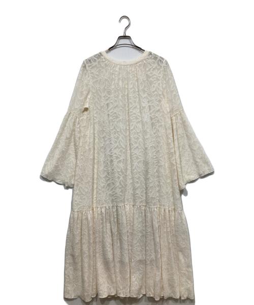 mag by c（マグバイシー）mag by c (マグバイシー) ブラウスワンピース ホワイト サイズ:Fの古着・服飾アイテム