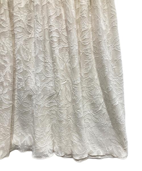 mag by c（マグバイシー）mag by c (マグバイシー) ブラウスワンピース ホワイト サイズ:Fの古着・服飾アイテム