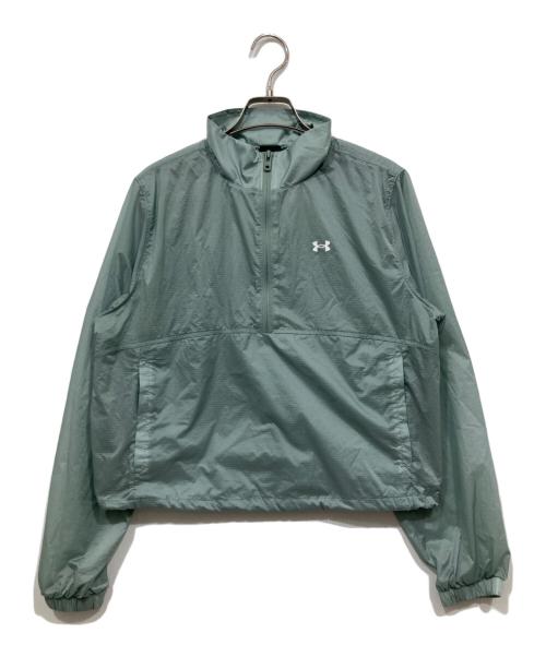 UNDER ARMOUR（アンダーアーマー）UNDER ARMOUR (アンダーアーマー) ハーフジップジャケット ブルー サイズ:Mの古着・服飾アイテム
