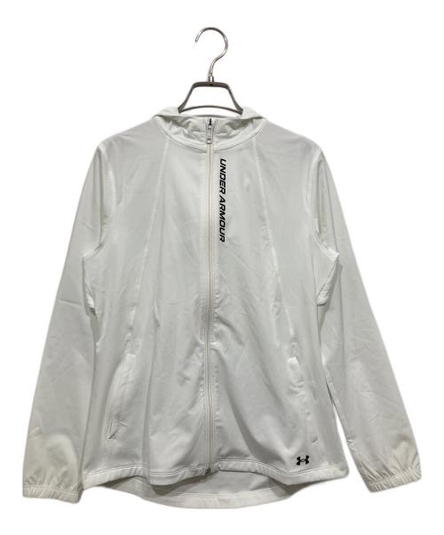 UNDER ARMOUR（アンダーアーマー）UNDER ARMOUR (アンダーアーマー) ジャケット ホワイト サイズ:LGの古着・服飾アイテム