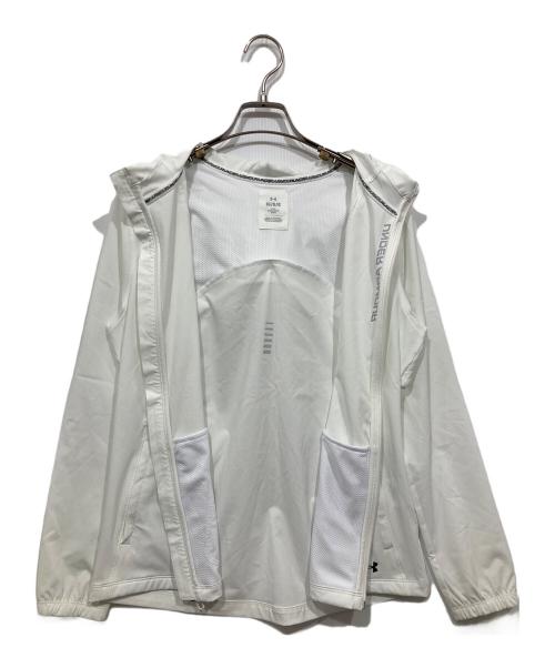 UNDER ARMOUR（アンダーアーマー）UNDER ARMOUR (アンダーアーマー) ジャケット ホワイト サイズ:LGの古着・服飾アイテム