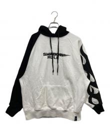 LIBERE×NARUTO（リベーレ×ナルト）の古着「プルオーバーパーカー / SHADOW RULE HOODIE」｜ブラック