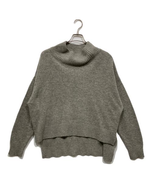mizuiro-ind（ミズイロインド）mizuiro-ind (ミズイロインド) ハイネックニット グレー サイズ:サイズ表記なしの古着・服飾アイテム