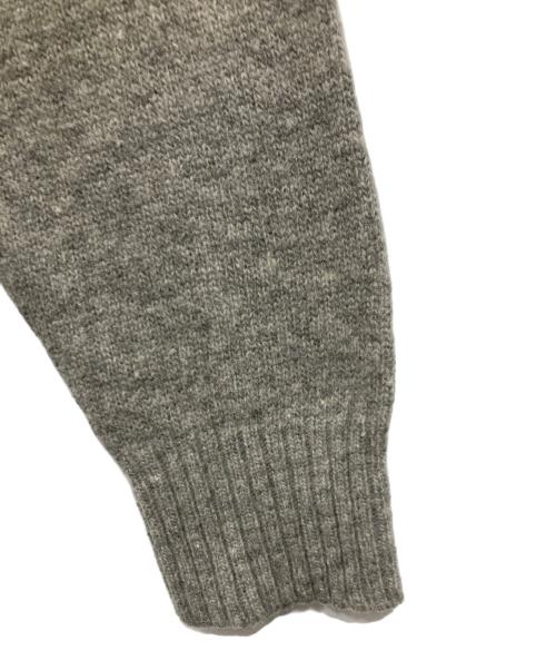 mizuiro-ind（ミズイロインド）mizuiro-ind (ミズイロインド) ハイネックニット グレー サイズ:サイズ表記なしの古着・服飾アイテム