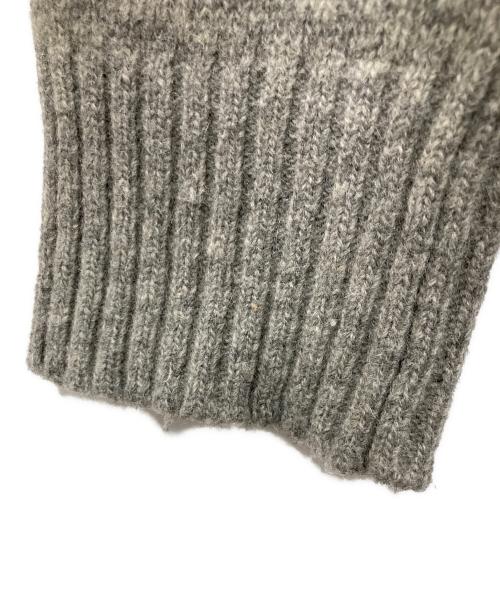 mizuiro-ind（ミズイロインド）mizuiro-ind (ミズイロインド) ハイネックニット グレー サイズ:サイズ表記なしの古着・服飾アイテム