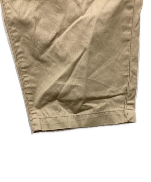 休日と詩（キュウジツトウタ）休日と詩 (キュウジツトウタ) ギャザーパンツ ベージュ サイズ:サイズ表記なしの古着・服飾アイテム