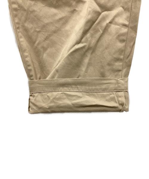 休日と詩（キュウジツトウタ）休日と詩 (キュウジツトウタ) ギャザーパンツ ベージュ サイズ:サイズ表記なしの古着・服飾アイテム