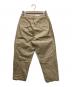 休日と詩 (キュウジツトウタ) ギャザーパンツ ベージュ サイズ:サイズ表記なし：4000円
