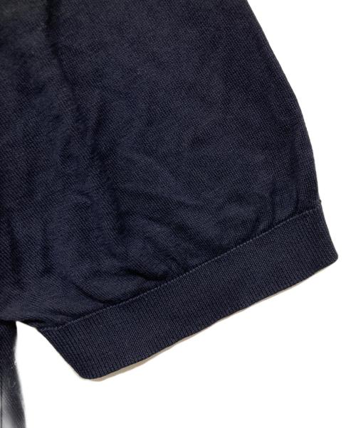 JOHN SMEDLEY（ジョンスメドレー）JOHN SMEDLEY (ジョンスメドレー) ニットポロシャツ ネイビー サイズ:Lの古着・服飾アイテム