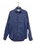 GALLIPOLI camiceria（ガリポリ カミチェリア）の古着「ピュアリネンシャツ」｜ブルー