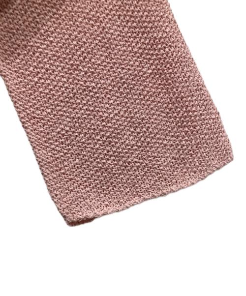 Spick and Span（スピックアンドスパン）Spick and Span (スピックアンドスパン) カノコ編みペーパーヤーン2WAYルーズニット ピンク サイズ:Freeの古着・服飾アイテム