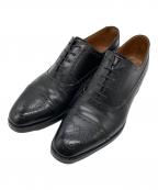 Stefano Bemerステファノ ベーメル）の古着「メダリオンシューズ」｜ブラック