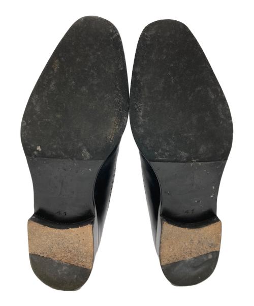 Stefano Bemer（ステファノ ベーメル）Stefano Bemer (ステファノ ベーメル) メダリオンシューズ ブラック サイズ:41の古着・服飾アイテム