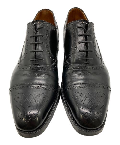 Stefano Bemer（ステファノ ベーメル）Stefano Bemer (ステファノ ベーメル) メダリオンシューズ ブラック サイズ:41の古着・服飾アイテム