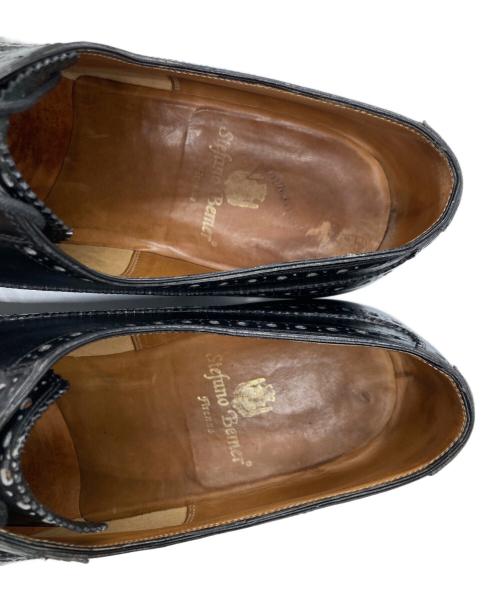 Stefano Bemer（ステファノ ベーメル）Stefano Bemer (ステファノ ベーメル) メダリオンシューズ ブラック サイズ:41の古着・服飾アイテム