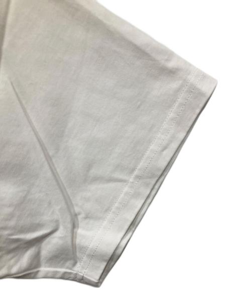 A.P.C.（アーペーセー）A.P.C. (アーペーセー) 刺繍ロゴTシャツ ホワイト サイズ:Mの古着・服飾アイテム