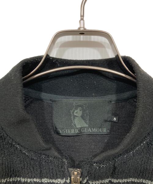 Hysteric Glamour（ヒステリックグラマー）Hysteric Glamour (ヒステリックグラマー) ジップジャケット ブラック サイズ:Sの古着・服飾アイテム