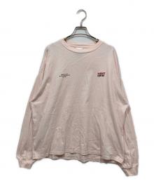Parrott Canvas（パロットキャンバス）の古着「L/S TEE」｜ピンク