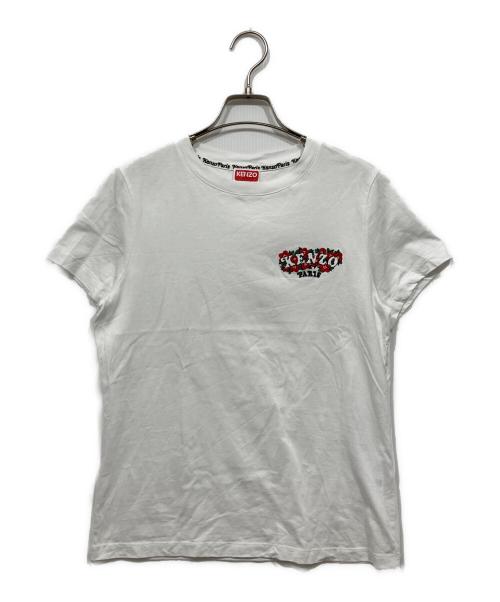 KENZO（ケンゾー）KENZO (ケンゾー) ロゴTシャツ ホワイト サイズ:Mの古着・服飾アイテム