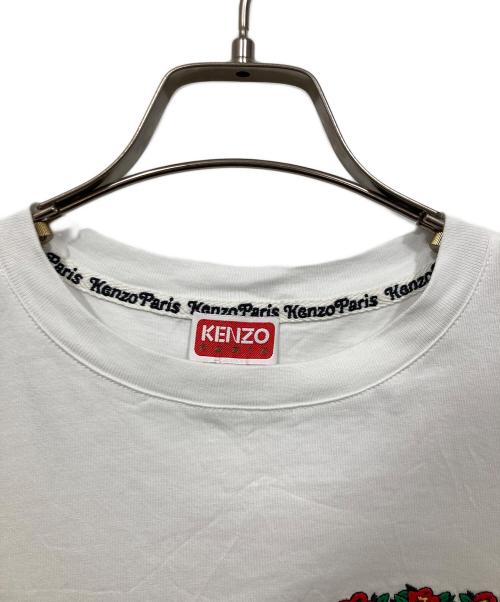 KENZO（ケンゾー）KENZO (ケンゾー) ロゴTシャツ ホワイト サイズ:Mの古着・服飾アイテム