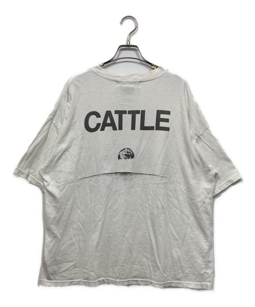 REMI RELIEF（レミレリーフ）REMI RELIEF (レミレリーフ) プリントTシャツ ホワイト サイズ:Mの古着・服飾アイテム