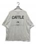 REMI RELIEF (レミレリーフ) プリントTシャツ ホワイト サイズ:M：3000円