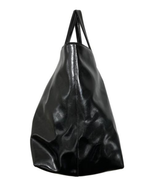 NOTHING WRITTEN（ナッシングリトゥン）NOTHING WRITTEN (ナッシングリトゥン) ラージトートバッグ ブラックの古着・服飾アイテム