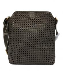 CHARLES & KEITH（チャールズアンドキース）の古着「カゴショルダーバッグ」｜ブラウン