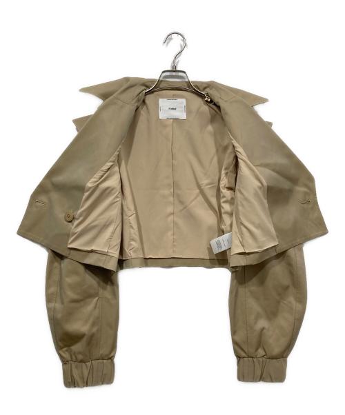 forme（フォルメ）forme (フォルメ) SHORT TRENCH COAT/ショートトレンチコート ベージュ サイズ:Fの古着・服飾アイテム