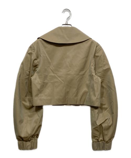 forme（フォルメ）forme (フォルメ) SHORT TRENCH COAT/ショートトレンチコート ベージュ サイズ:Fの古着・服飾アイテム