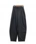 forme（フォルメ）の古着「CURVED PANTS」｜グレー/チャコール
