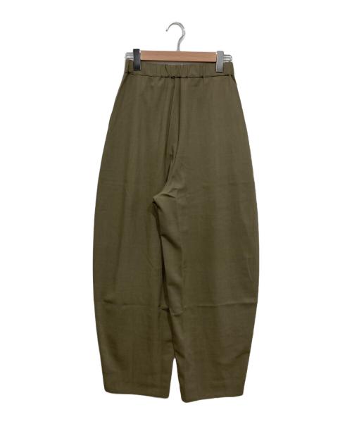forme（フォルメ）forme (フォルメ) CURVED PANTS カーキ サイズ:1の古着・服飾アイテム