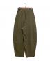 forme (フォルメ) CURVED PANTS カーキ サイズ:1：4000円