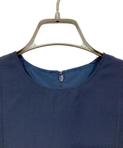 forme（フォルメ）forme (フォルメ) PUFF SLEEVE BLOUSE ネイビー サイズ:Freeの古着・服飾アイテム