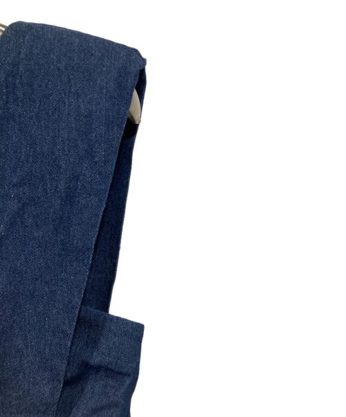 forme（フォルメ）forme (フォルメ) Shoulder pads Dress/ショルダーパッドドレス インディゴの古着・服飾アイテム