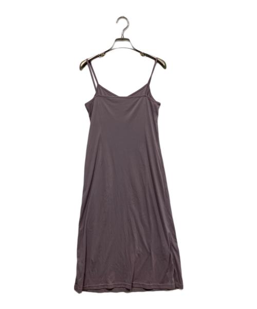 COCODEAL（ココディール）COCODEAL (ココディール) モノトーンフラワーエンパイアワンピース パープル サイズ:1の古着・服飾アイテム