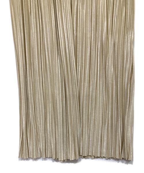 CLANE（クラネ）CLANE (クラネ) プリーツパンツ ベージュ サイズ:1の古着・服飾アイテム