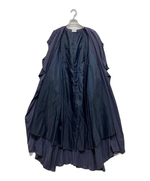 Ameri（アメリ）Ameri (アメリ) フードトレンチコート ネイビー サイズ:Freeの古着・服飾アイテム