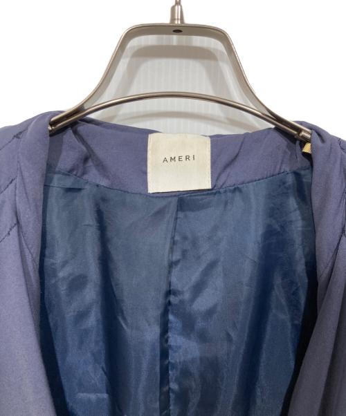 Ameri（アメリ）Ameri (アメリ) フードトレンチコート ネイビー サイズ:Freeの古着・服飾アイテム