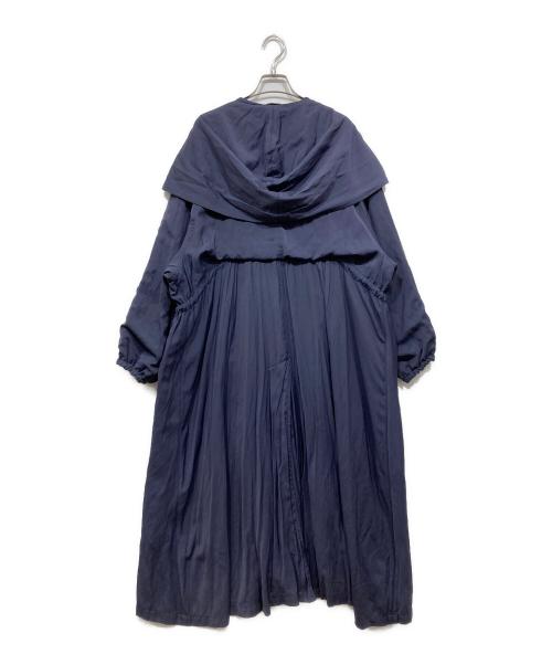 Ameri（アメリ）Ameri (アメリ) フードトレンチコート ネイビー サイズ:Freeの古着・服飾アイテム