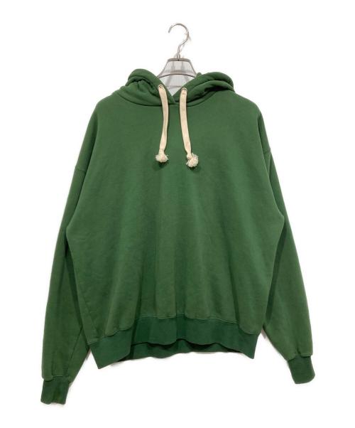 Sea Room lynn（シールームリン）Sea Room Lynn (シールームリン) VOLUMEフーディーパーカー グリーン サイズ:Mの古着・服飾アイテム