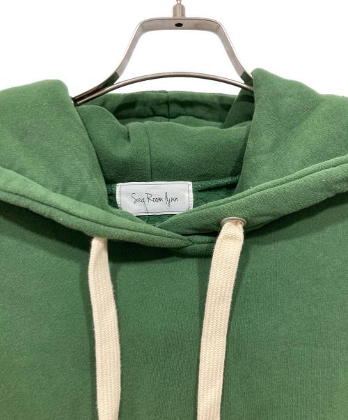 Sea Room lynn（シールームリン）Sea Room Lynn (シールームリン) VOLUMEフーディーパーカー グリーン サイズ:Mの古着・服飾アイテム